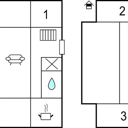 بيت للعطل 3 Bedroom Awesome In رن
